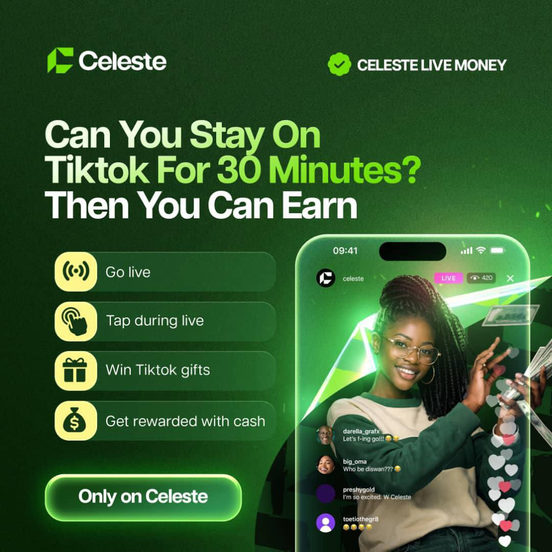 Celeste Tiktok Bonus